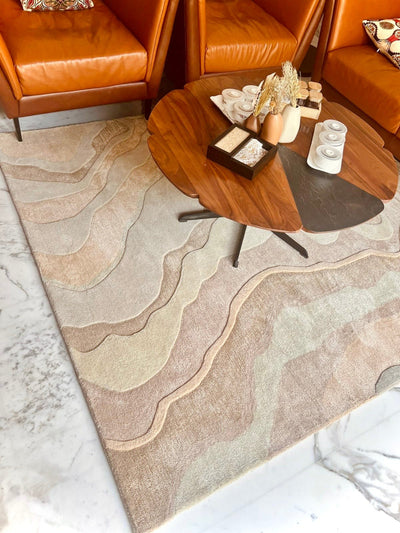 Beige Dreams Handmade Carpet Rug