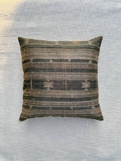 Grey Gold Wool Silk Cushion Cover Cushion Cover