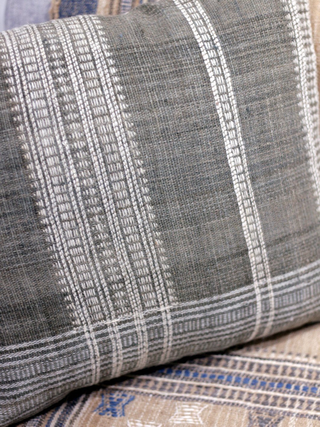 Grey Wool Cushion Cover Cushion Cover