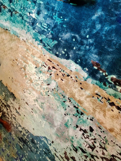 Indigo Dreams Handmade Carpet Rug