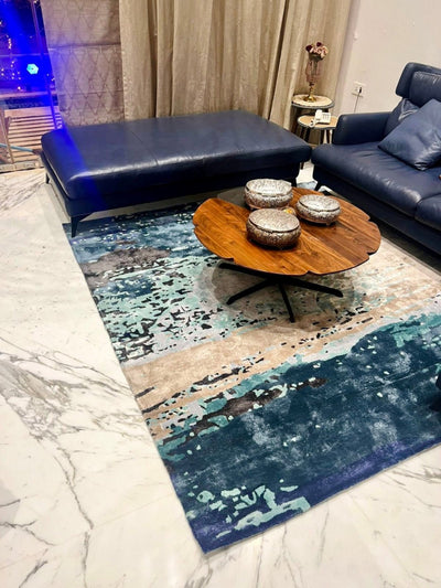 Indigo Dreams Handmade Carpet Rug