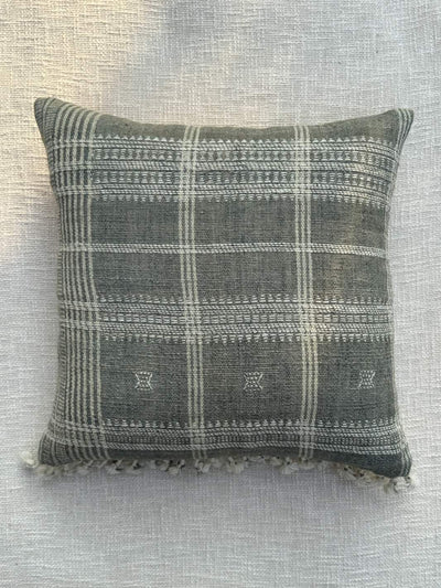 Lumi Grey Handwoven Cushion Cover Cushion Cover