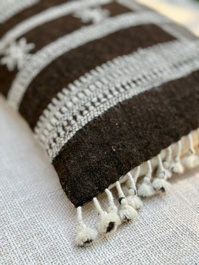 Natural Brown Lumbar Cushion Cover Cushion Cover