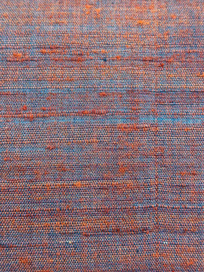 Red Indigo Plain Merino Silk Cushion Cover 18x18 Cushion Cover
