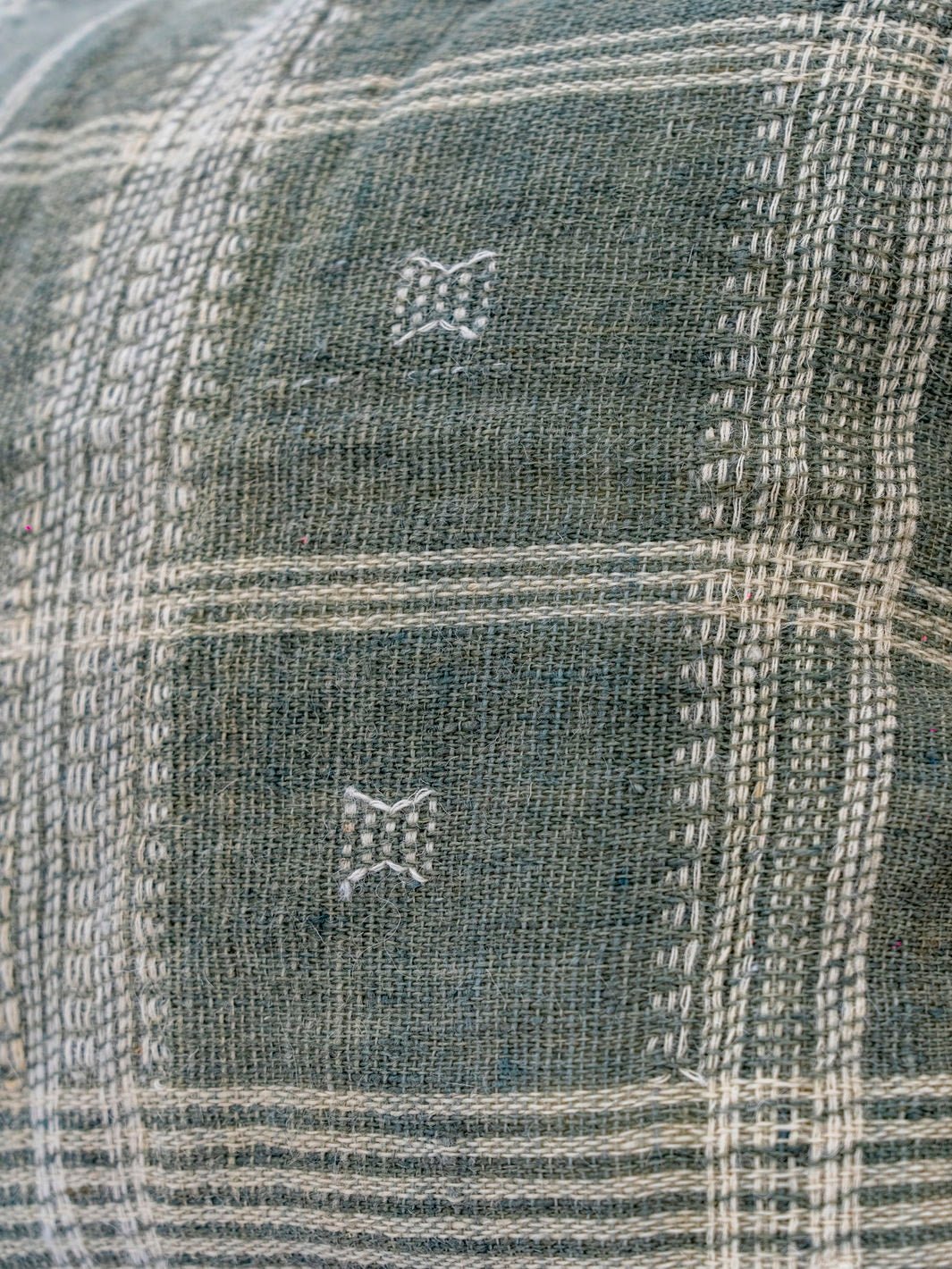 Lumi Grey Handwoven Cushion Cover Cushion Cover